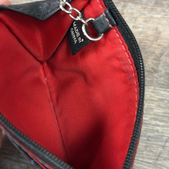 Coach 44145 Tartan Mini Skinny Keychain Wallet ID Holder - Picture 4 of 6